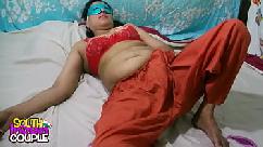 Swathi indian bhabhi in red shalwar suit masturbation