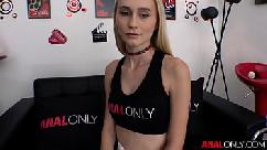 Anal only tiny teen alicia williams anal tryout